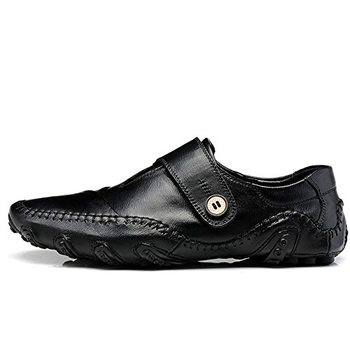 BIFINI Men's Comfort Driving Car Leather Slip-on Loafers Boat Shoes2