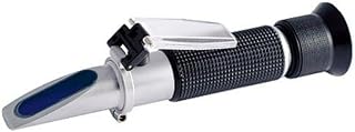 HHIP 8010-0018 Coolant Refractometer for Water Soluble & Synthetics - 0-18% Range, ATC, Durable Copper Core