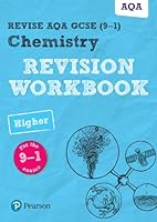 Pearson REVISE AQA GCSE Chemistry Higher Revision Workbook - 2023 and 2024 exams 1292131268 Book Cover