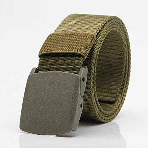 4pcs Cinto De Nylon Unisex Fivela De Slide Automática Cinto Tático Militar Ao Ar Livre Web