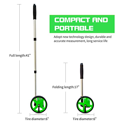 Zozen Measuring Wheel, 6Inch Measure Wheel, Wheel