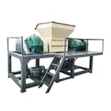 Electric Motor Metal Shredder for Sale Double Shaft Shredder Blade Customized Heavy Duty Rubber Shredding Machine