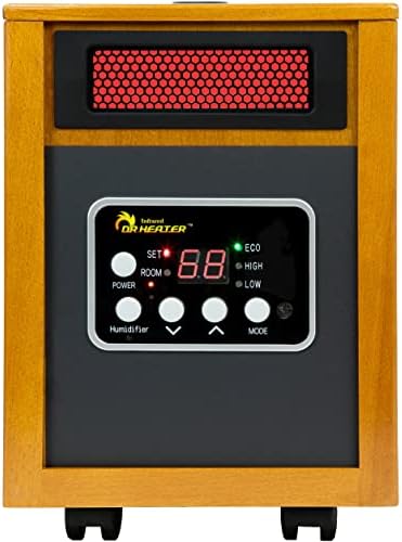 Dr. Infrared Heater Portable Space Heater with Humidifier, 1500-Watt