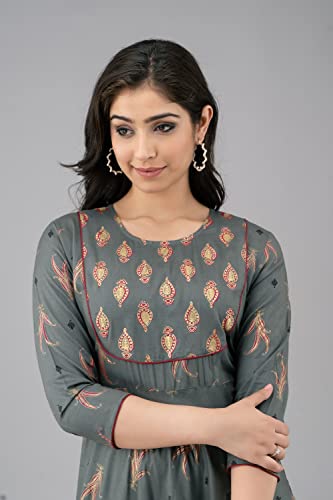 Image of Women's Rayon Flared Kurta