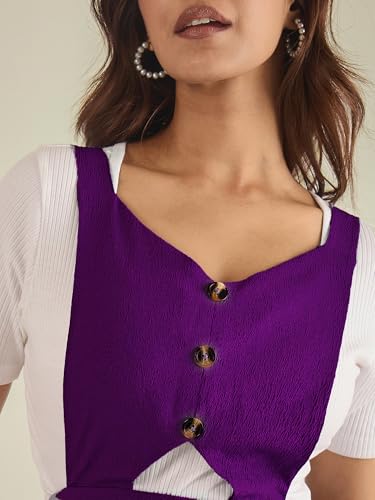 WineRed purple dress – image 5