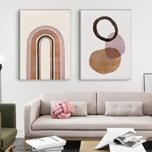 Art Impression Sur Toile Boho pour décorer un salon moderne et chaleureux - 3