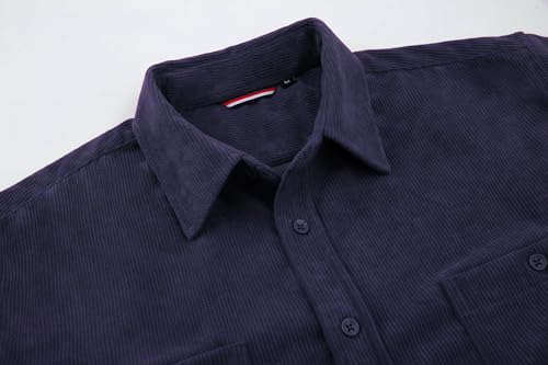 Alex Vando Mens Button Down Shirts Regular Fit Long Sleeve Casual Plaid Flannel Shirt