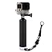 LOTOPOP Waterproof Floating Hand Grip for Gopro Hero 5 3+ 4 Session 3 - Handle Mount Accessories and Water Sport Pole for GeekPro 3.0 and ASX Action Pro Cameras Action Camera Accessories-White