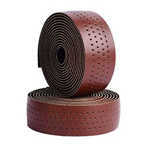wanlvkang Bike Handlebar Tapes PU Leather Cover