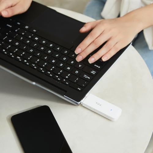 Tcl Linkkey IK41 - Dongle Usb 4G Lte Portatile Con Velocità Di 150 Mbps, Connettività Plug-And-Play- Nero - 8