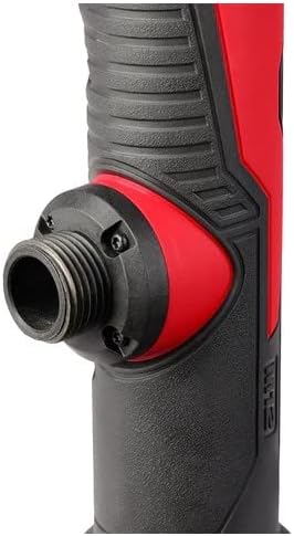 Close-up of the pump's 3/4 inch outlet port