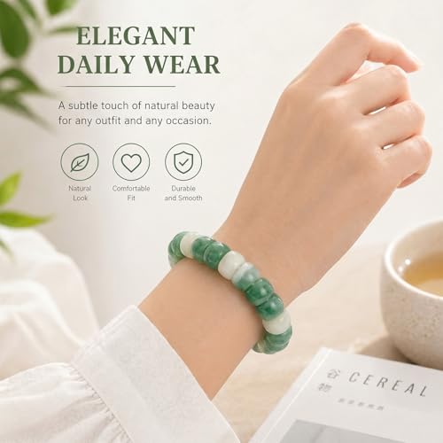 Image of Frodete Bodhi Fidget Bracelet Seed Stretch Anxiety Relief Healing Jewelry