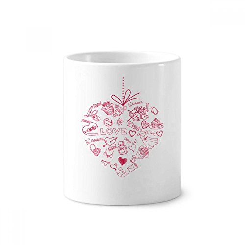 Coupe blanche en cœur d'ange pour bureau et salle de bain