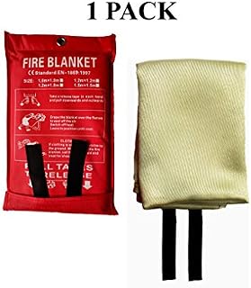 Tonyko Heavy Duty Fiberglass Protective Blanket, Emergency Surival Blanket, Welding Blanket and Fire