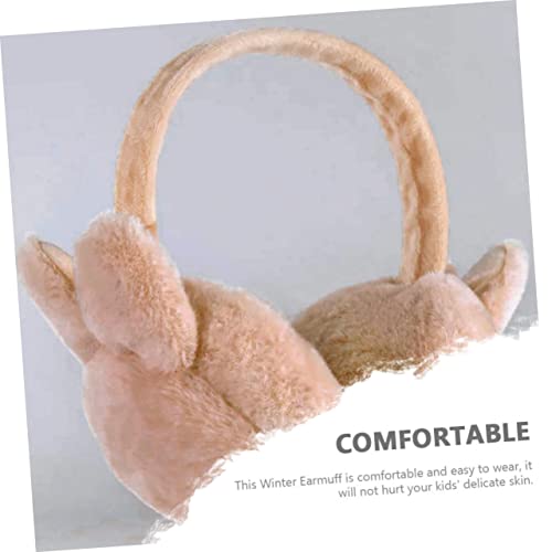 Cartoon Bunny Earmuffs for Warm Ear Protectors Foldable Ear Warmers Comfortable and Lightweight for Winter Outdoor Activities3