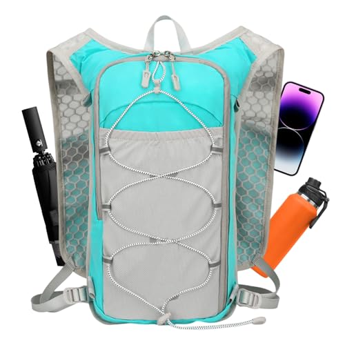 Mochila de agua para correr con ajuste ergonómico antirrebote para ciclismo y escalada 7