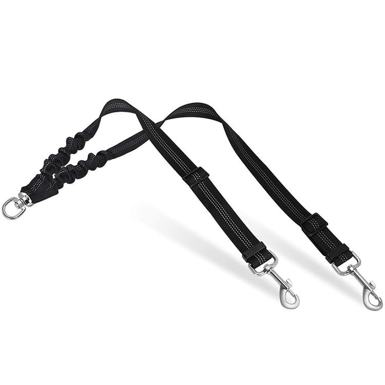 Aiyraa Double Dog Lead for Walking 2 Dogs,dual Dog Lead, No Tangle 360° Swivel Split Dog Lead - Image 2