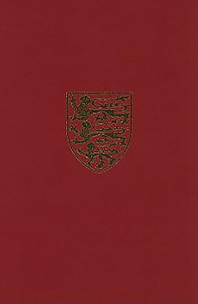 A A History of the County of Chester: Volume I: Physique, Prehistory, Roman, Anglo-Saxon, and Domesday: 1 (Victoria County History)