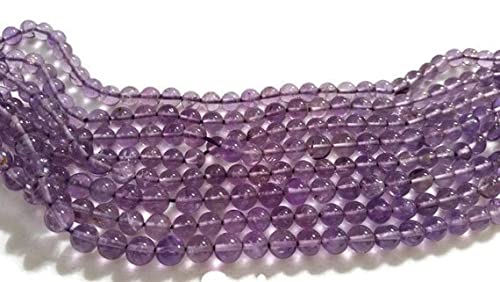 Amethyst Round Beads 5mm créez vos bracelets d'atelier créatif et bijoux en améthyste LKBEADS