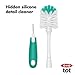 OXO Tot Bottle Brush with Nipple Cleaner and Stand, Teal