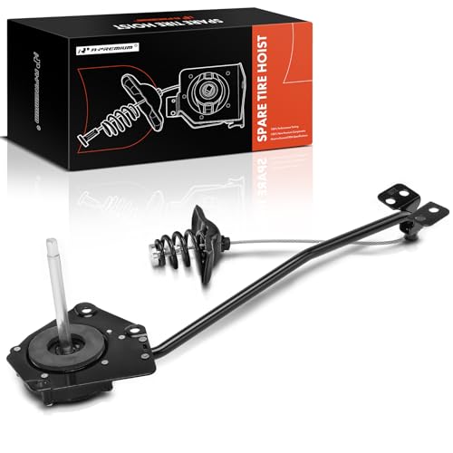 A-Premium Spare Tire Hoist Winch Carrier Compatible with Hon