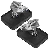 Protection Efficace Des Pieds D'éChelle: Stabilisateur d'échelle conçu avec des coussinets en caoutchouc épais pour assurer une adhérence antidérapante et une résistance à l'usure, garantissant une stabilité optimale lors de l'utilisation de votre échelle