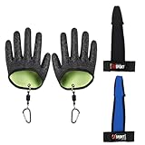 Conception Pratique: Avec un mousqueton pratique pour les attacher facilement à votre équipement de pêche ou à vos vêtements afin de ne pas les perdre. Le design ergonomique s'adapte parfaitement à la forme de la main et offre un confort optimal tout au long de la partie de pêche.