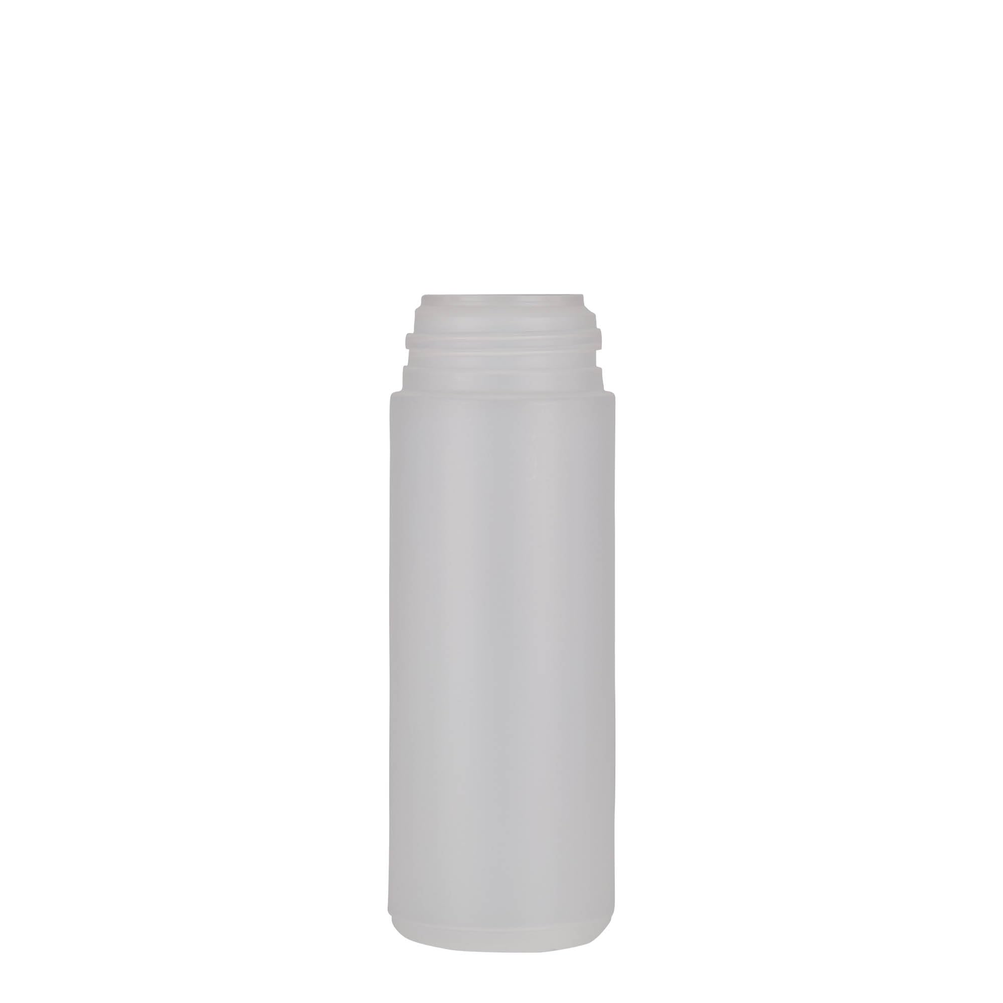 Set di 24 flaconi dispenser per schiuma, 150 ml, in polietilene, con inserto in schiuma bianca