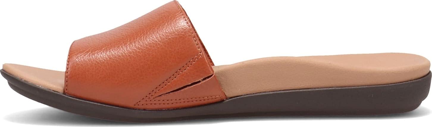  | Vionic Women's Mirage Val Slide Sandal- Ladies Supportive Sandals That Include Three-Zone Comfort with Orthotic Insole Arch Support | Slides