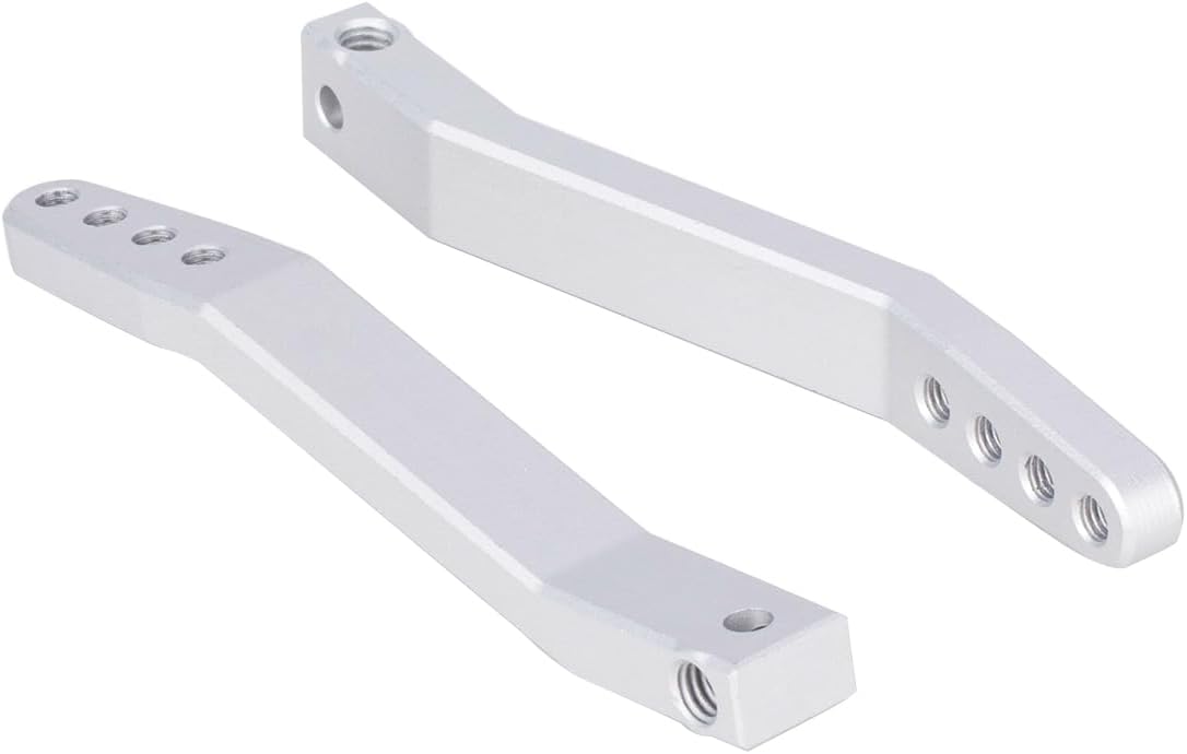 Metal Rear Sway Bar Anti-roll Set for 1/10 Axial Wraith RR10 Yeti Rock Crawler Car (Silver)