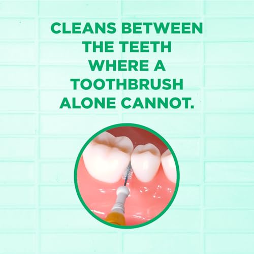 GUM Proxabrush Go-Betweens - Micro Tight- Interdental Brushes - Soft Bristled Dental Picks for Plaque Removal Health - Safe for Braces & Dental Devices, 10 Count (Pack of 4) 40 Total - Image 4