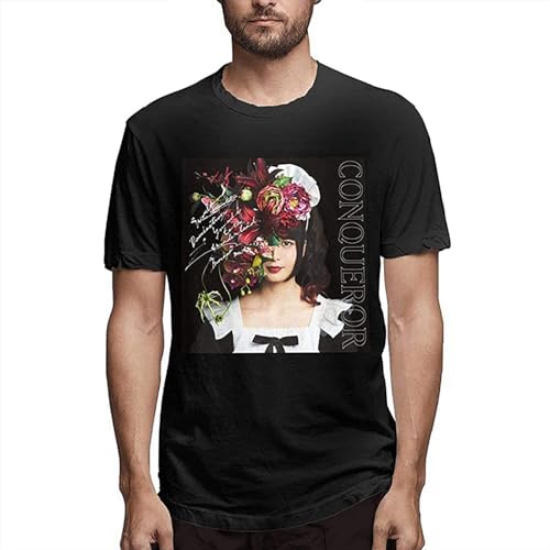 Photo de Band-Maid Men's Comfortable Short Sleeve Shirts Crew Neck Personality Fashion t-Shirt T-Shirt Black M