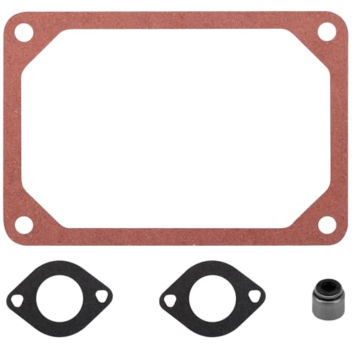 Image of Engine Valve Head Gasket Set, Valve Cover Gasket Seal Kit Intake Gasket for Briggs Stratton 794152 690190 Engine 31A807 31E877 31Q507 31R507