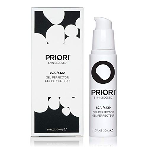 Priori Skincare Gel Perfector Face Treatment For Acne, Blemishes, Oily Skin, Blackheads, Shine, Wrinkles Oil Control Salicylic, Lactic Acid, Vitamins A, C, E Fragrance Free 1 Fl Oz #TOP26