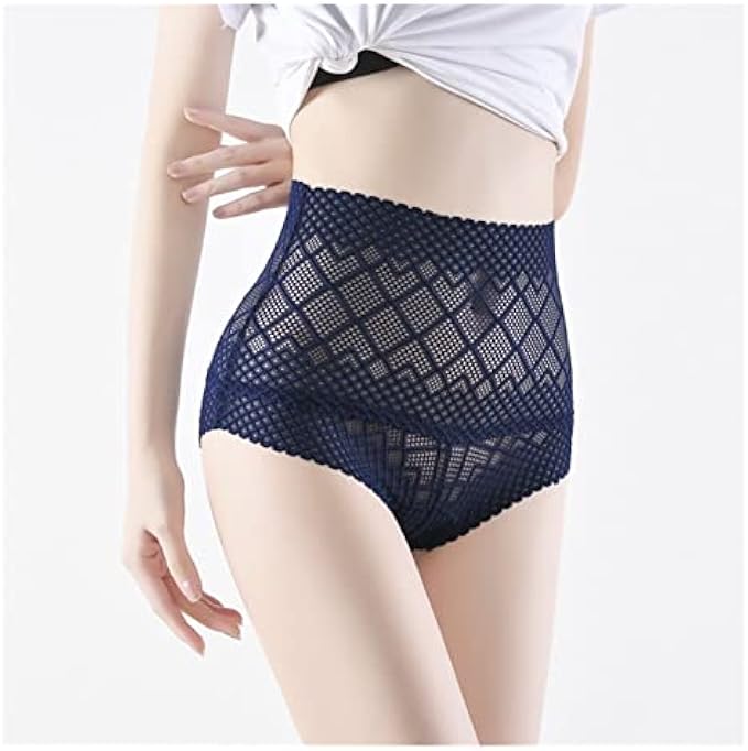 CZDYUF Women's Panties Lace Panties High Cut Hollow Ladies Panties Women's High Waist Plus Size Underwear (Color : D, Size : XL Code)