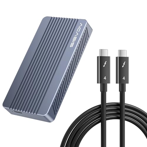 Carcasa externa ACASIS M.2 NVMe 40Gbps USB-C aluminio miniatura 1
