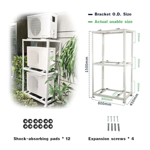 Soporte de CA para fachada exterior que optimiza el espacio de tu terraza de forma segura 2