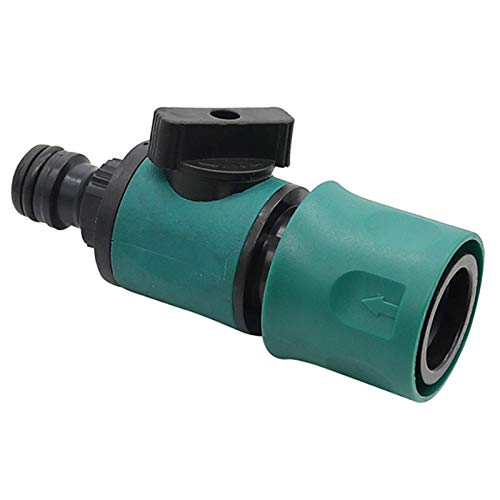 TOOGOO Plastic Valve with Quick Connector Agriculture Garden Watering Prolong Hose Irrigation Pipe Fittings Hose Adapter Switch 1 Pc