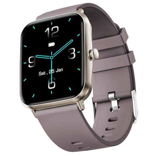 Image of Fire-Boltt Ninja Call Pro Plus Bluetooth Calling Smart Watch, 1.83″ Display, AI Voice Assistant, 120+ Sports Modes, IP67 Waterproof, SpO2 & Heart Rate Monitor Smartwatch for Women - Cinnamon Slate