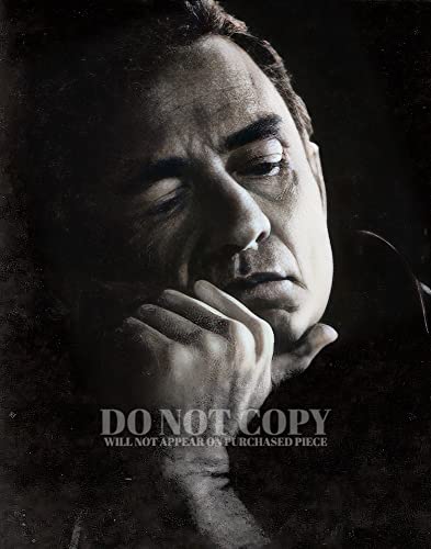 Photographie Johnny Cash 28x35 : affiche d art noir et blanc du chanteur outlaw country de 1969