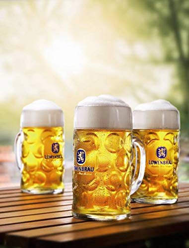 Löwenbräu Dunkel Flaschenbier, MEHRWEG im Kasten, Dunkle Bierspezialität Bier aus München (20 x 0.5 l)