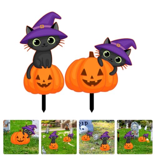 Letreros de jardín para Halloween ideales para ambientar patios familiares y caminos de entrada 3