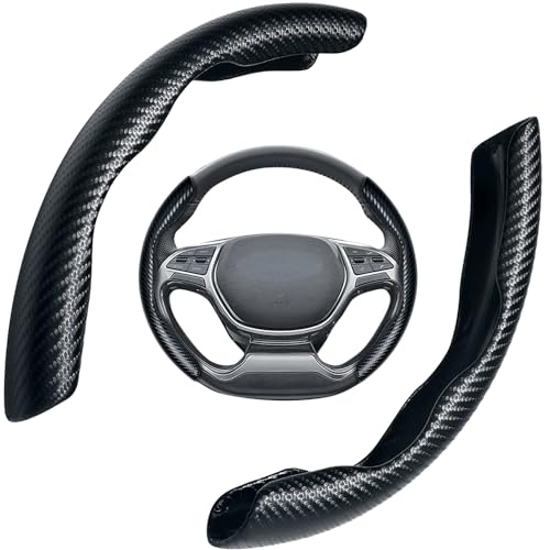 Set Protezione Volante Antiscivolo Fibra di Carbonio Universale 3pz