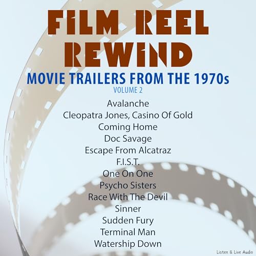 『Film Reel Rewind: Movie Trailers from the 1970s, Volume 2』のカバーアート