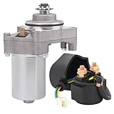 Electric Starter Motor Motorcycle Starter for 50Cc 70Cc 90Cc 100Cc 110Cc 125Cc ATV for Off-Road for Motor Dune for Buggy for Sand Rail for Quad 4 Wheeler