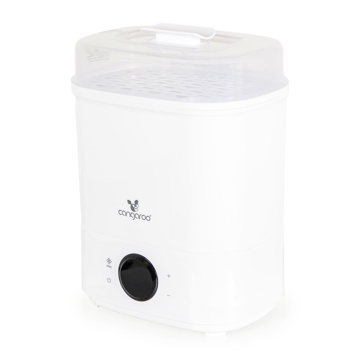 Cangaroo Sterilisator Cai Trockner 2 in 1 bis zu 6 Flaschen, LCD-Display, Touch weiß