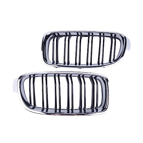 Parrilla frontal de riñón con ajuste preciso para parachoques de Serie 3 F30 3