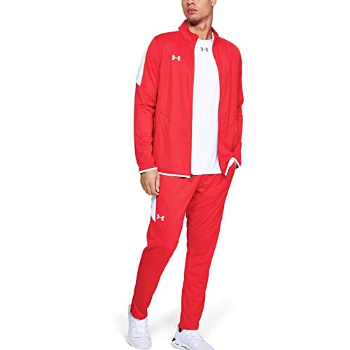 Under Armour Men's Rival Knit Pants , Red (600)/White , Medium #TOP18
