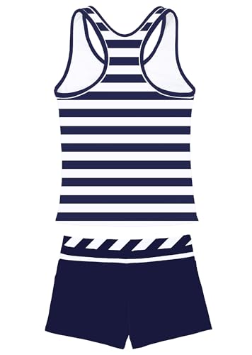 Image of Little Girls' Summer Swimwear Two Piece Boyshort Tankini Kids Swimsuit