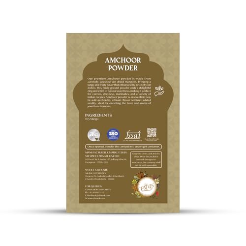 Image of Chounk Natural amchur powder 100gm | Dry Mango Powders with No Added Flavors & No Preservatives | Aam Powder | Amchoor Powder Masala